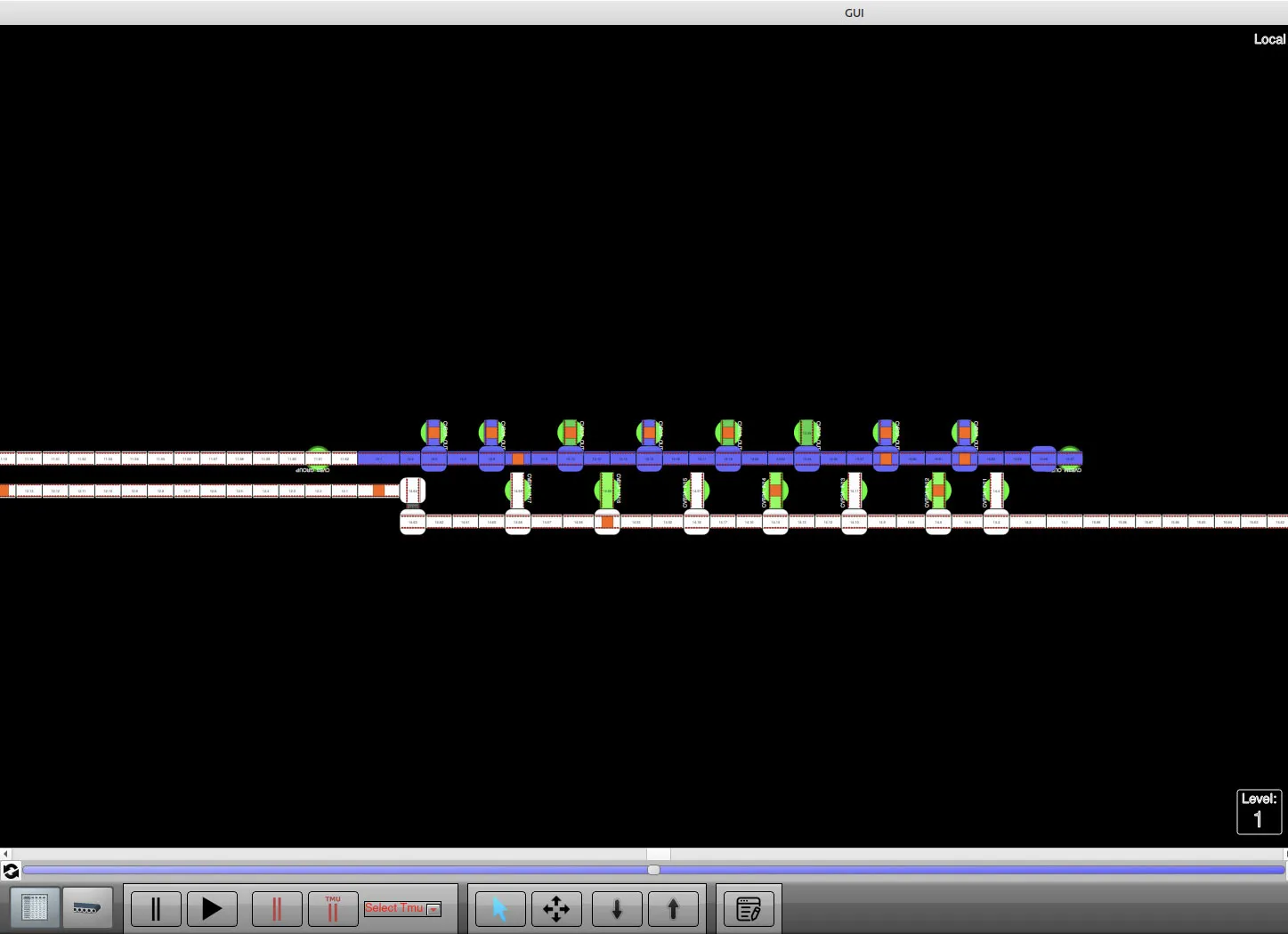 Distributed-architecture control software for reliability and scalability